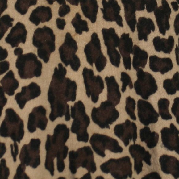 VINTAGE AUGUST MAX Sweater Leopard Print Lambswool Angora Plus Size Brown 1X - Picture 4 of 11